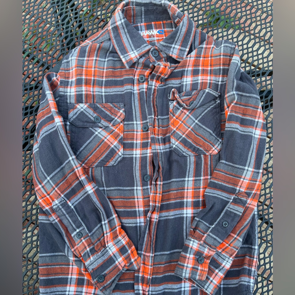 Boys Tony Hawk flannel